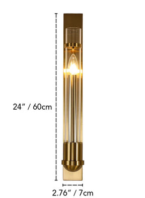 dimensions of southall candlestick wall sconce